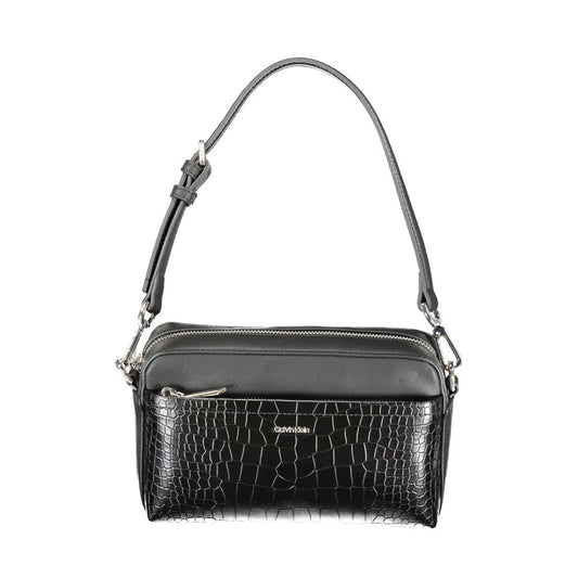 Borsa da donna Calvin Klein Nero Poliuretano