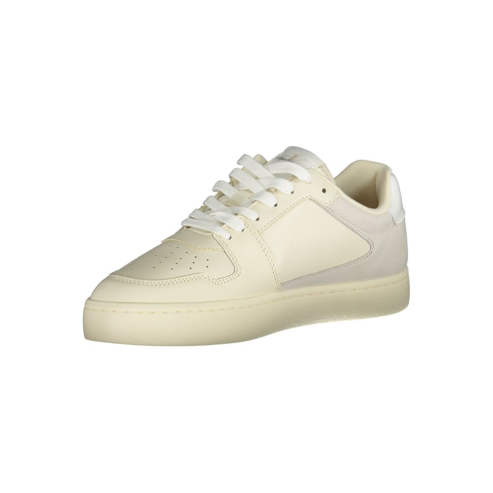 Baskets Calvin Klein Bianco en polyuréthane pour homme