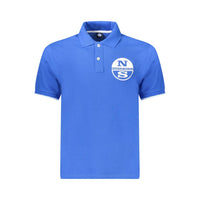 Polo homme North Sails en coton bleu