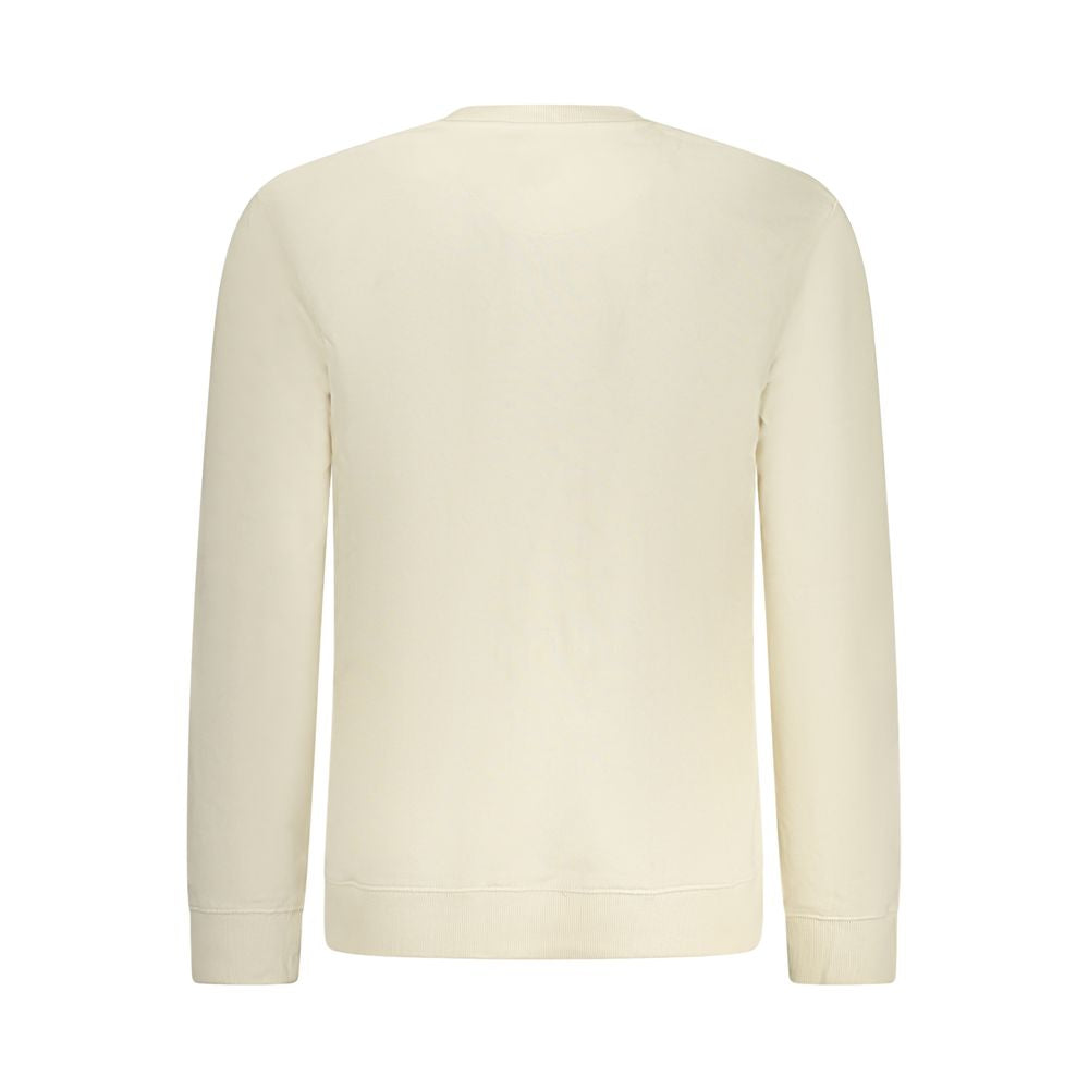 Sweat-shirt Lee beige en coton pour homme