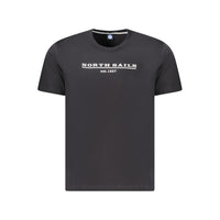 T-shirt homme en coton noir North Sails