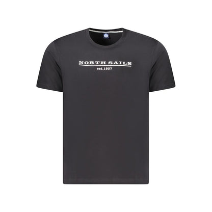 T-shirt homme en coton noir North Sails