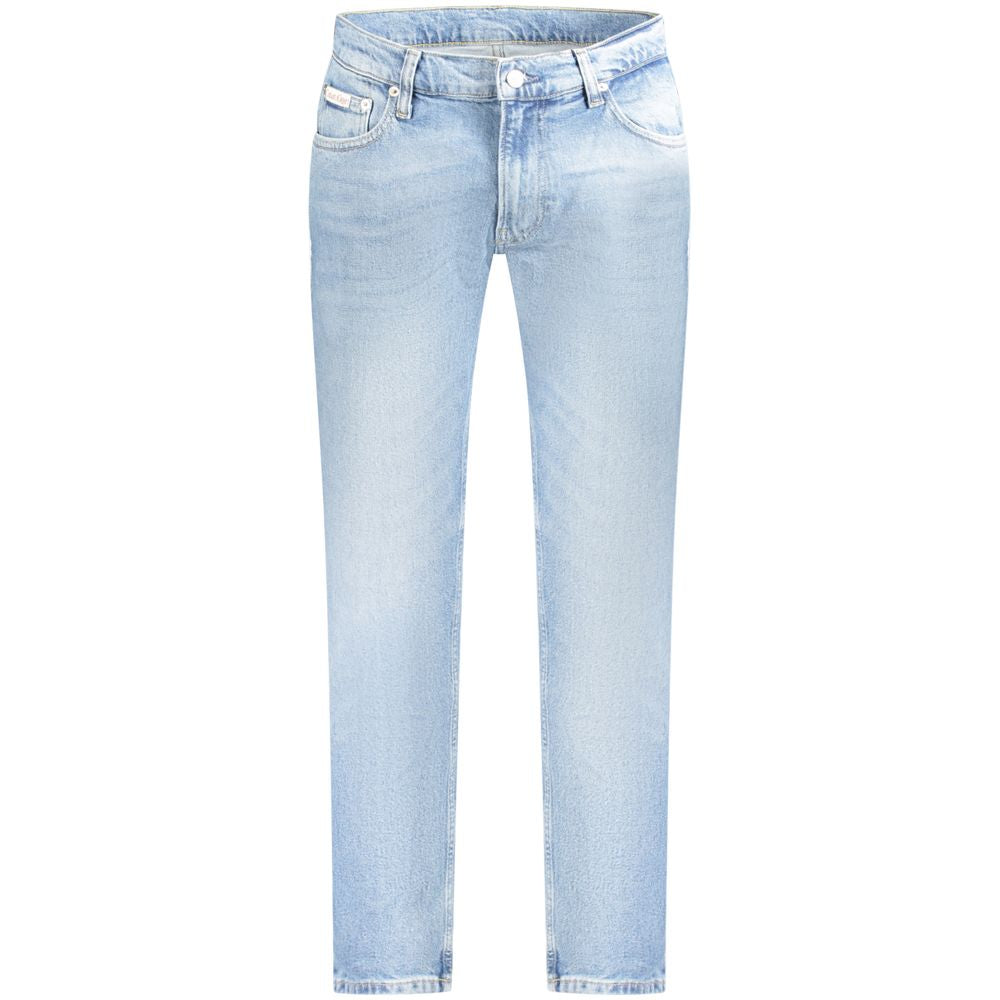 Calvin Klein Azzurro Coton Hommes Jeans