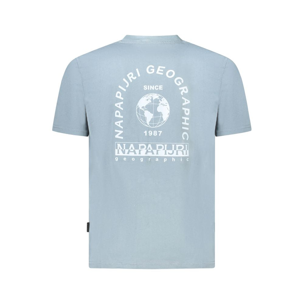 Napapijri Grigio Coton Hommes T-Shirt