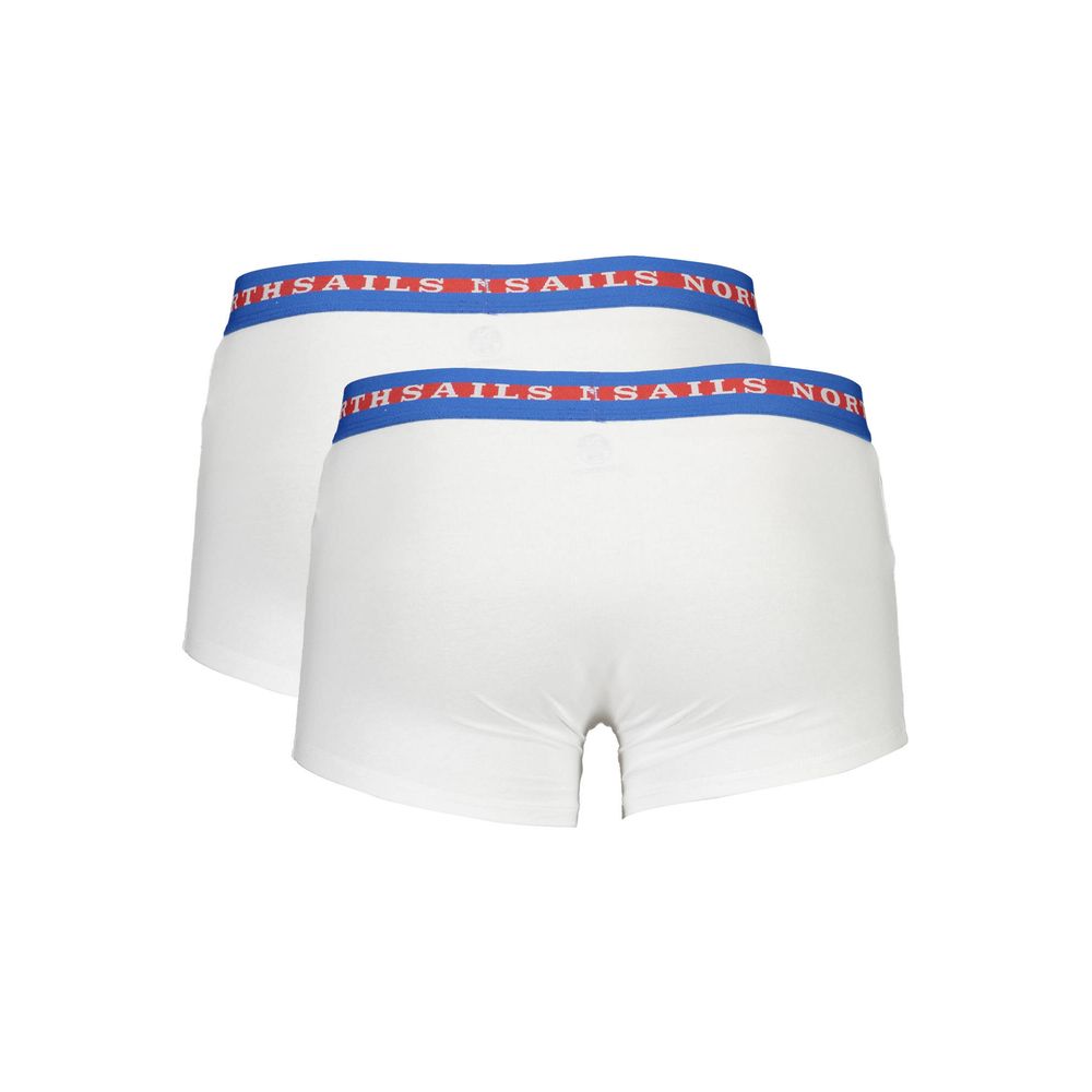 Boxer en coton blanc pour homme North Sails