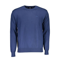 Maglione da uomo in cotone blu La Martina