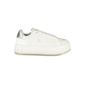 Calvin Klein Sneaker da Donna in Pelle Bianca