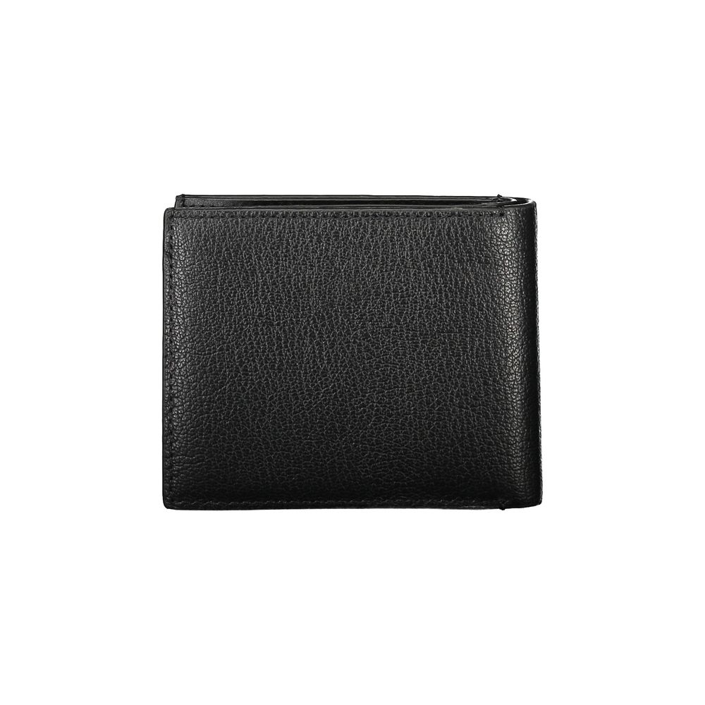 Portefeuille homme en cuir noir Calvin Klein