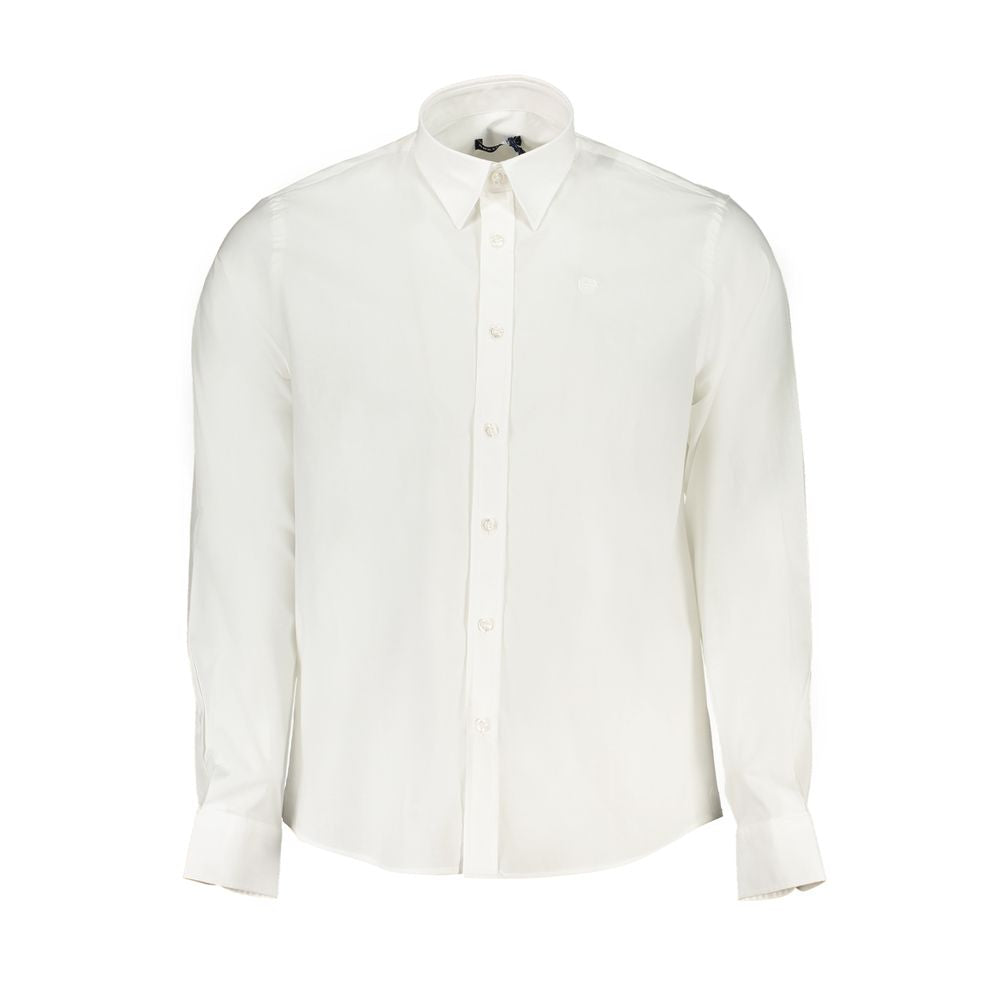 Camicia da uomo in cotone biologico North Sails Bianco
