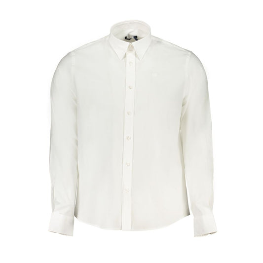 Camicia da uomo in cotone biologico North Sails Bianco