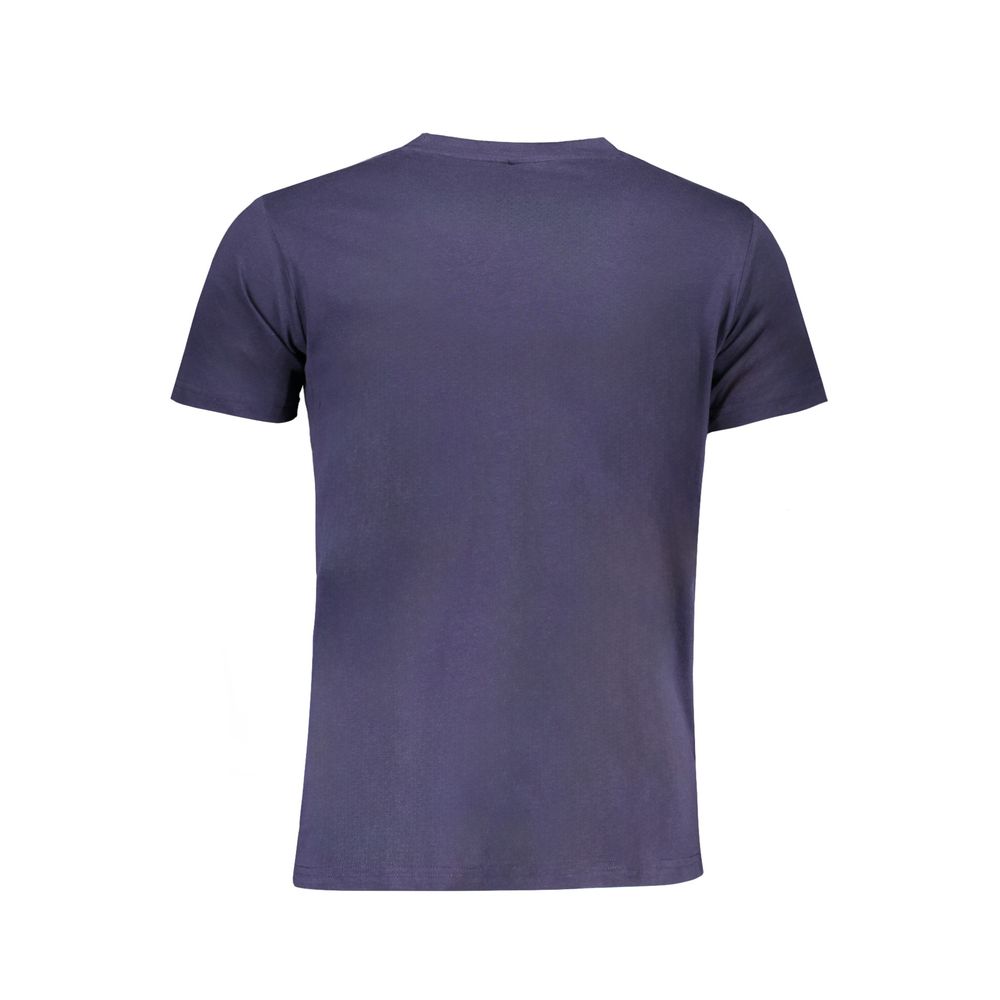 T-shirt homme en coton bleu Norvège 1963