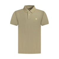 Polo Timberland marron en coton pour homme