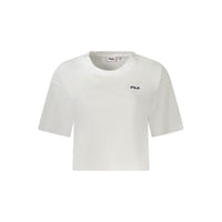 T-shirt Fila blanc en coton biologique pour femme