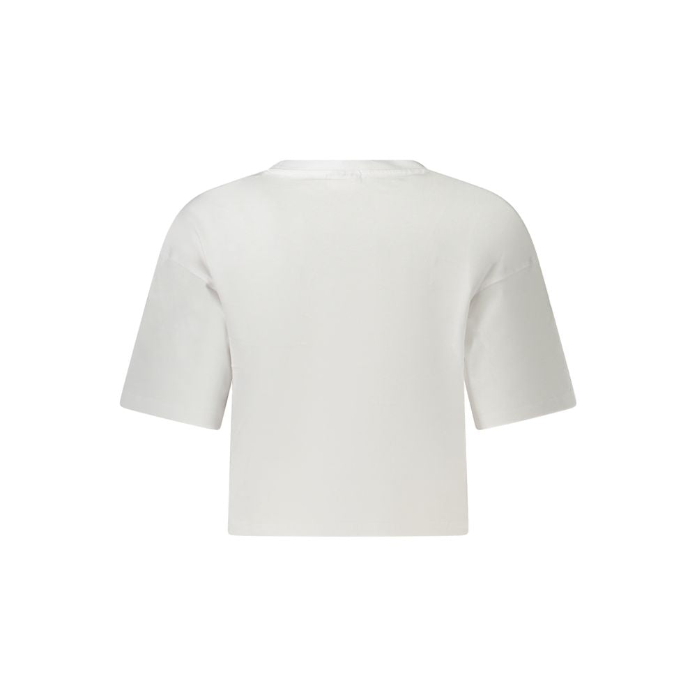 T-shirt Fila blanc en coton biologique pour femme