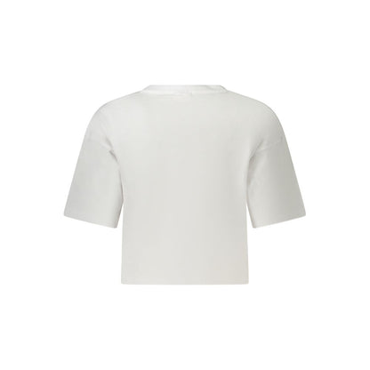 T-shirt Fila blanc en coton biologique pour femme