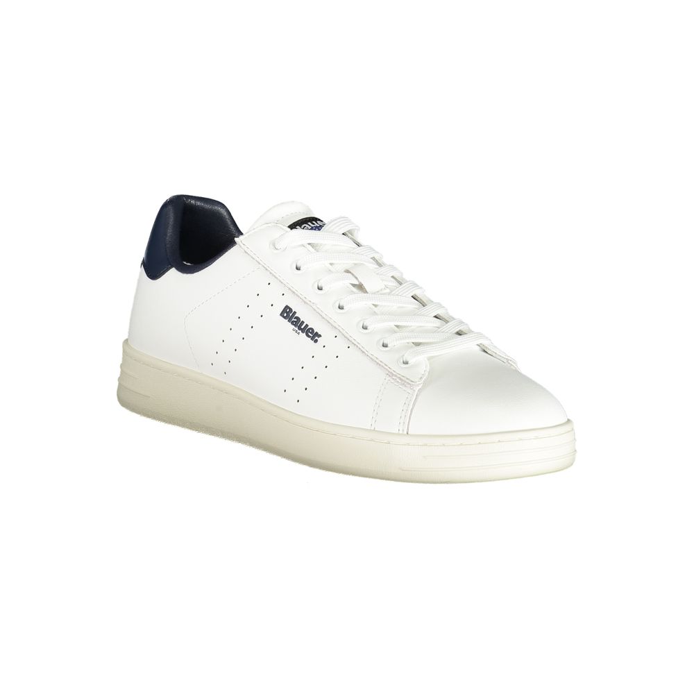 Sneakers Blauer Bianco en polyuréthane pour homme