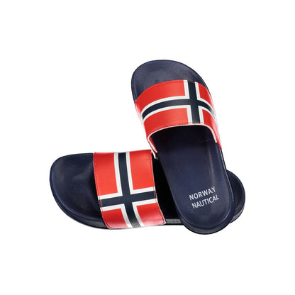 Norvège 1963 Pantoufles bleues en plastique pour hommes