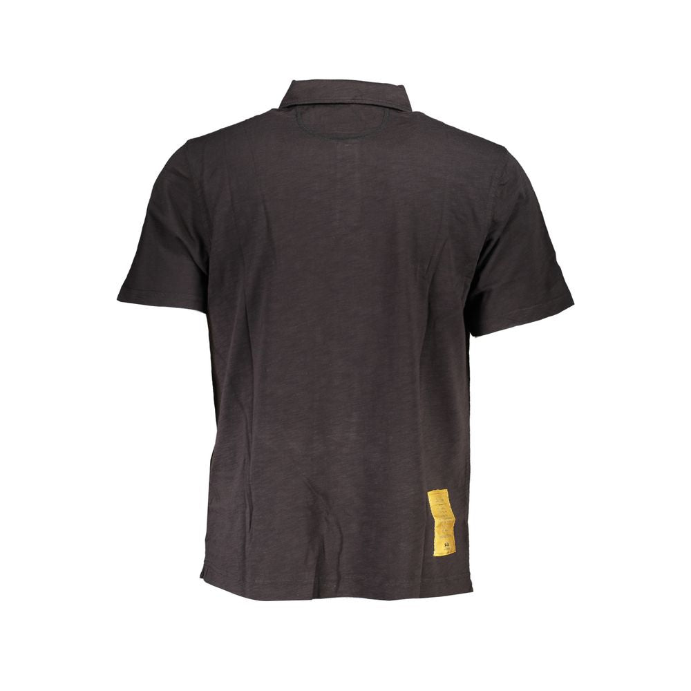 Polo homme La Martina en coton noir