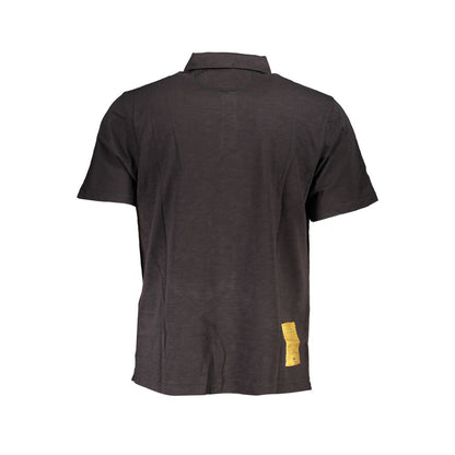 Polo homme La Martina en coton noir
