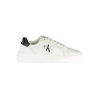Baskets blanches à lacets Calvin Klein Sophistiquées
