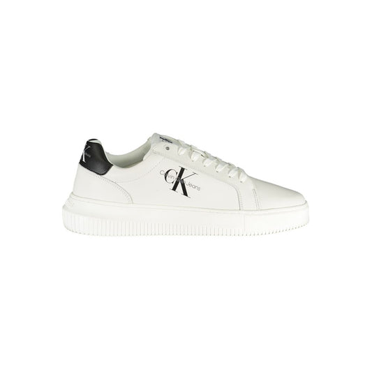 Calvin Klein Sneakers bianche con lacci sofisticate