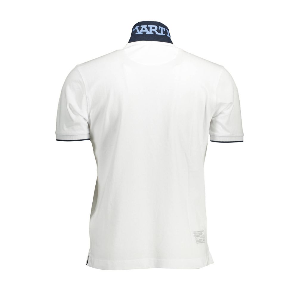 Polo homme La Martina en coton blanc
