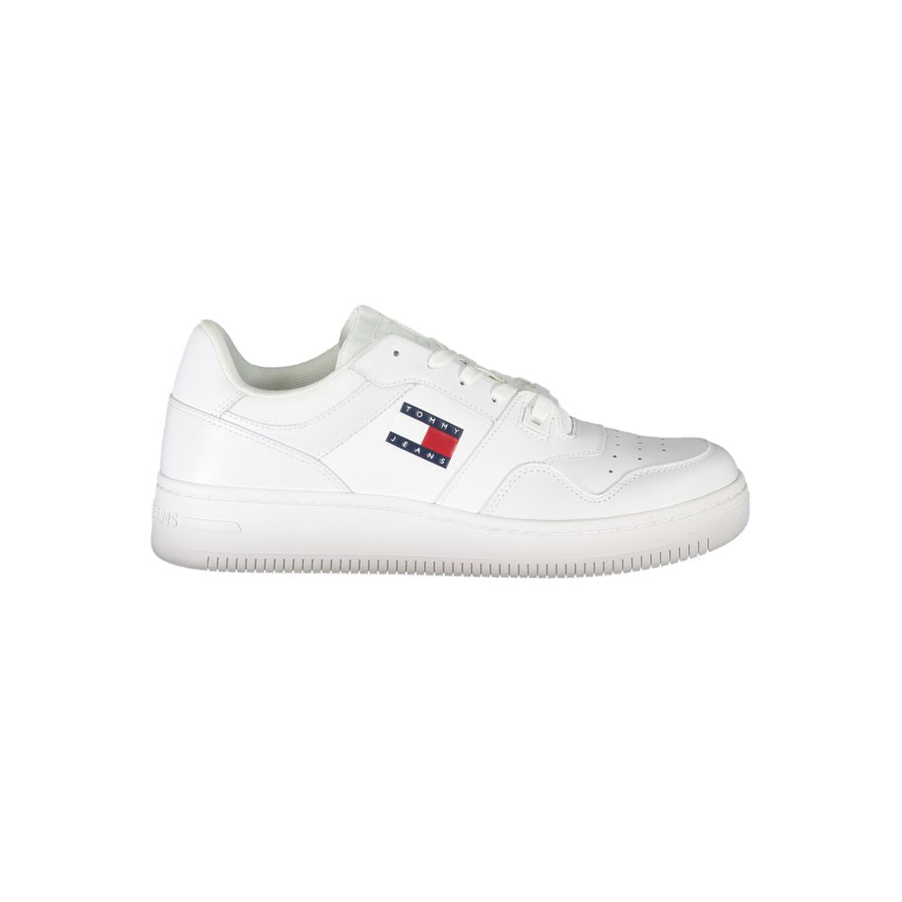 Baskets Tommy Hilfiger Bianco Pelle pour homme