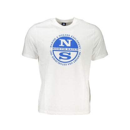T-shirt homme en coton blanc North Sails