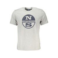 T-shirt homme North Sails Grigio en coton