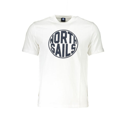 Maglietta da uomo in cotone bianco North Sails