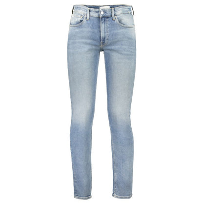 Jeans slim da uomo Calvin Klein Blu Cotton