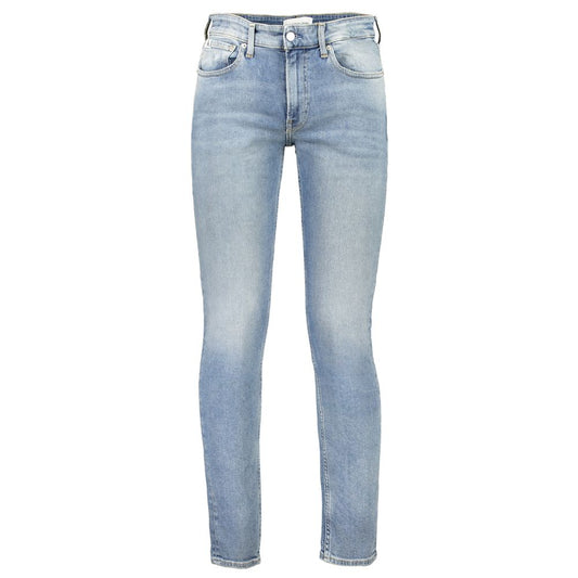 Jeans slim da uomo Calvin Klein Blu Cotton
