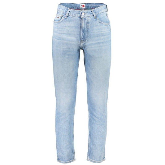 Jeans da uomo in cotone Tommy Hilfiger Azzurro