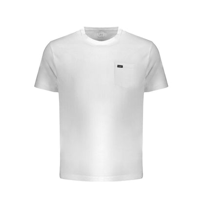 T-shirt da uomo in cotone Lee Bianco