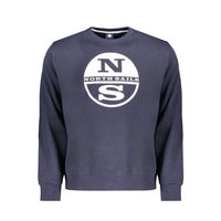 Felpa da uomo in cotone blu North Sails
