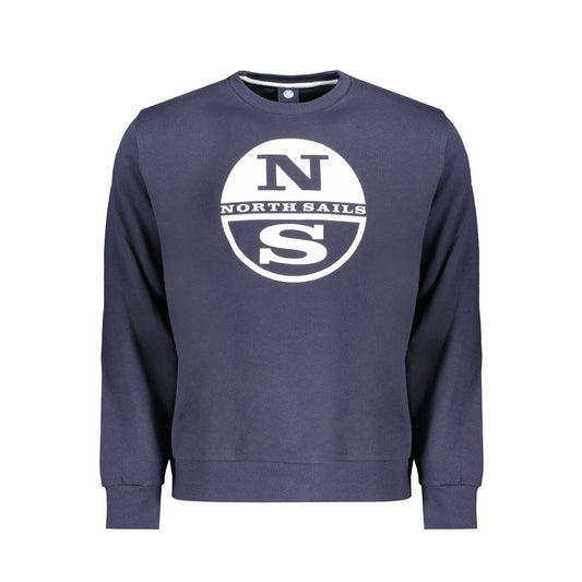 Felpa da uomo in cotone blu North Sails