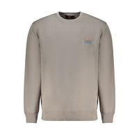 Felpa da uomo in cotone Lee Grigio