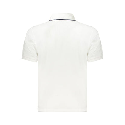 Polo da uomo in cotone bianco North Sails