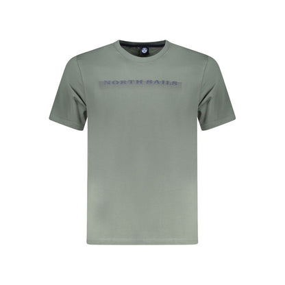 Maglietta da uomo in cotone verde North Sails