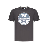 T-shirt homme en coton noir North Sails
