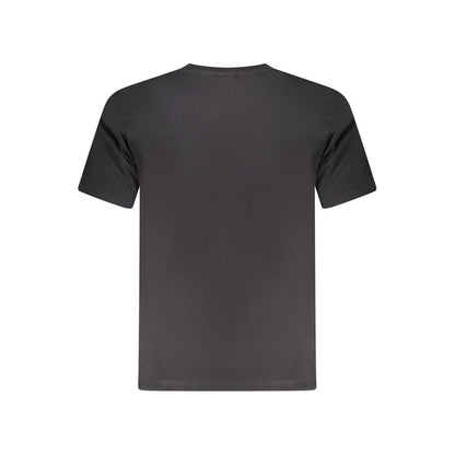 Maglietta da uomo in cotone nero North Sails