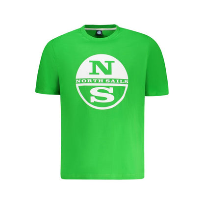 T-shirt homme North Sails Verde en coton