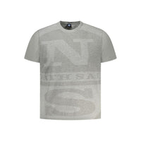 Maglietta da uomo in cotone grigio North Sails