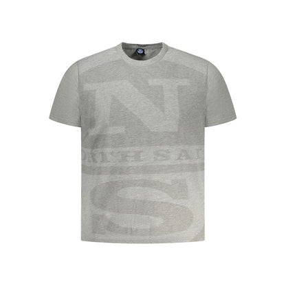 Maglietta da uomo in cotone grigio North Sails