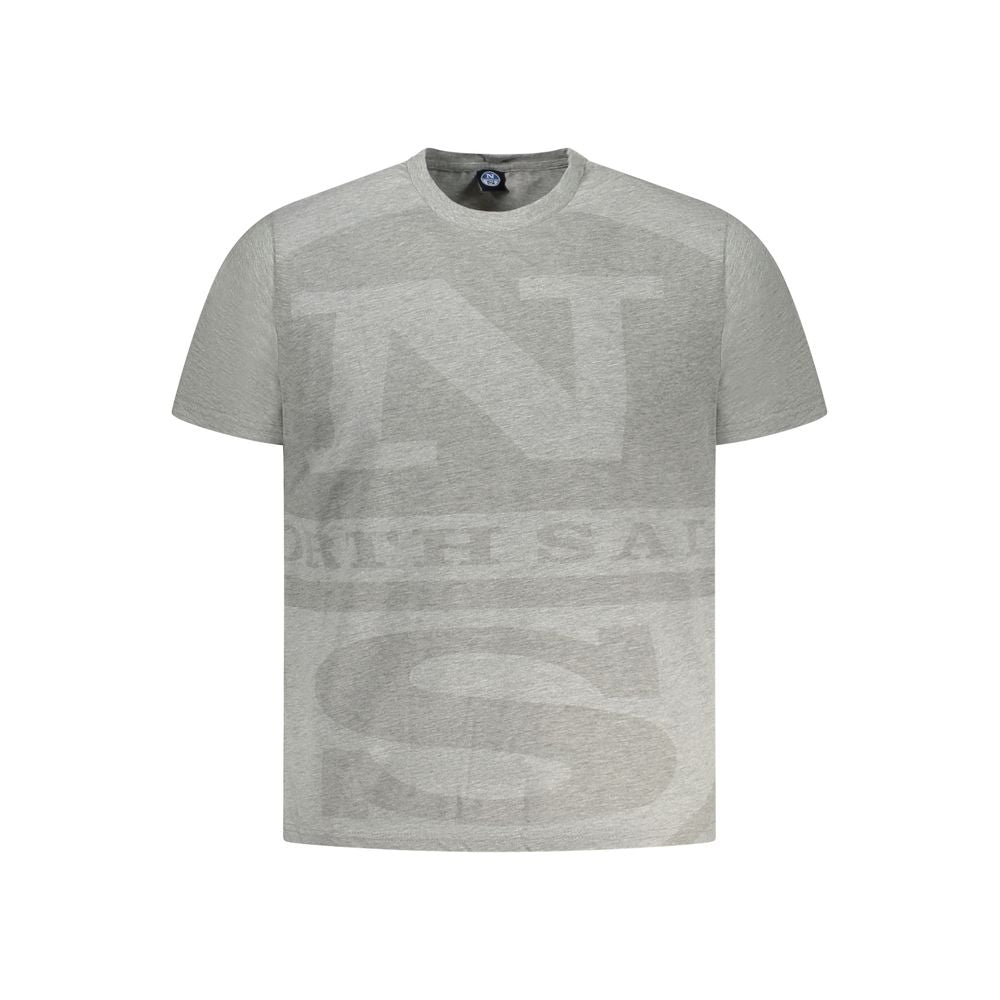 Maglietta da uomo in cotone grigio North Sails