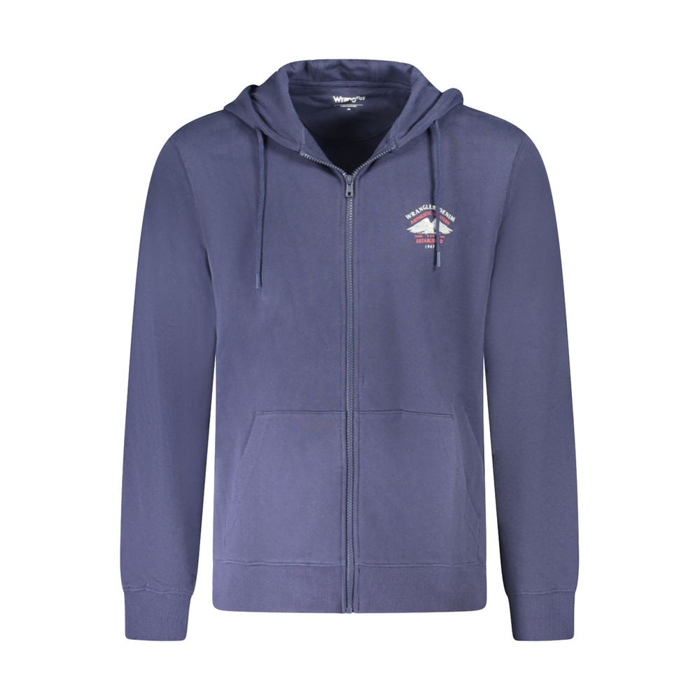 Sweat à capuche Wrangler Blu en coton pour homme