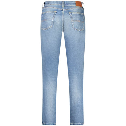 Jeans da uomo in cotone blu Tommy Hilfiger