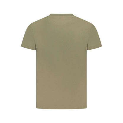 Maglietta da uomo in cotone verde Timberland