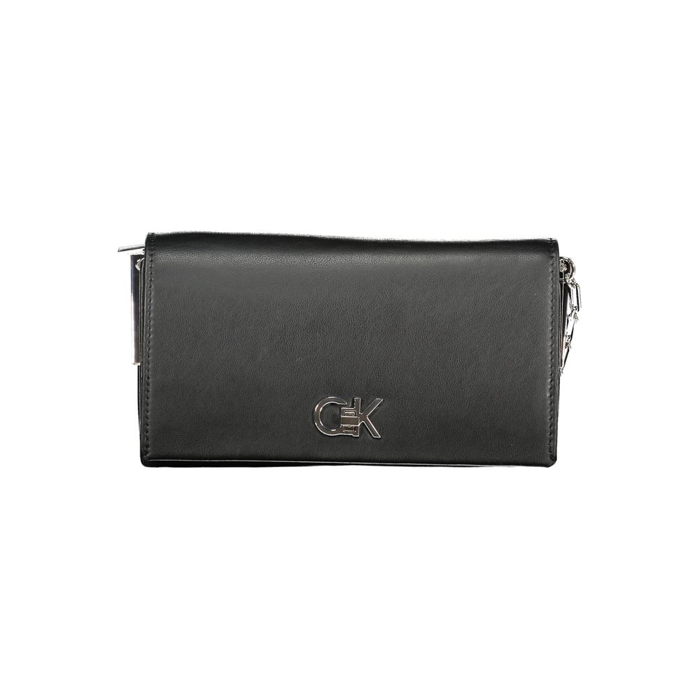 Sac bandoulière Calvin Klein noir en polyester pour femme