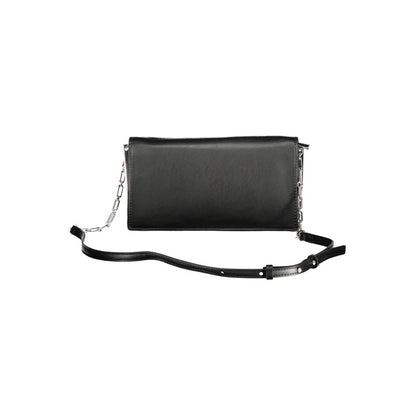 Sac bandoulière Calvin Klein noir en polyester pour femme